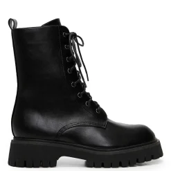 Anchor Black Military Lace Up Boots<KOI footwear