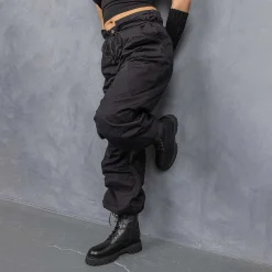 Anchor Black Military Lace Up Boots<KOI footwear