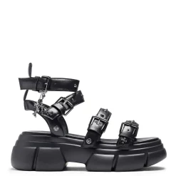 A Raining Vengeance Charm Platform Sandals<KOI footwear Hot