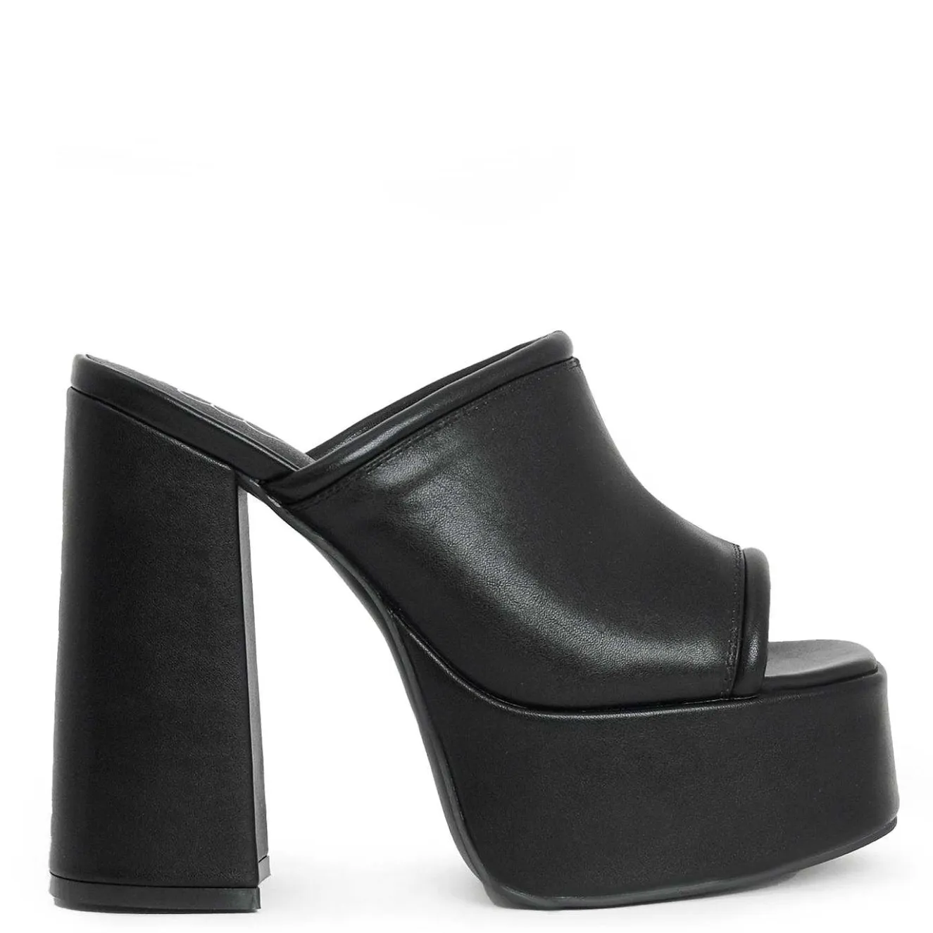 Balsa Black Heeled Mules<KOI footwear Hot
