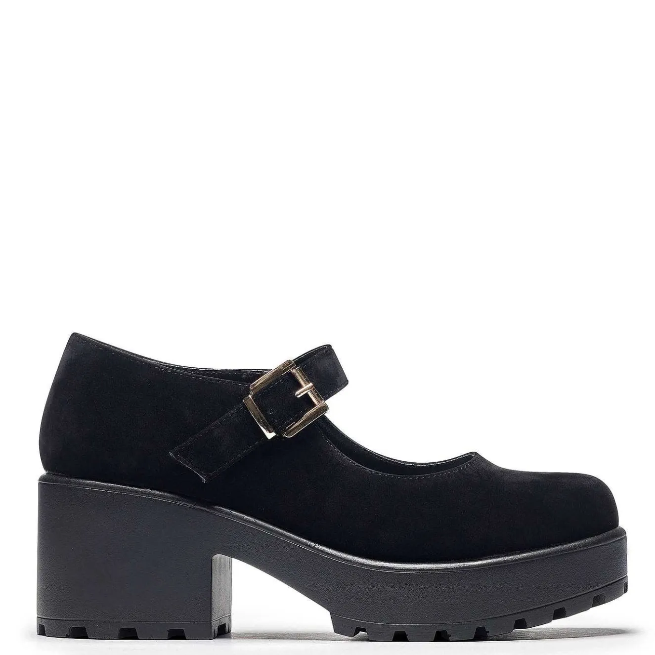 Black Chunky Platform Mary Jane Shoes<KOI footwear Discount