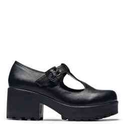 Black Chunky Platform Mary Jane Shoes<KOI footwear Online