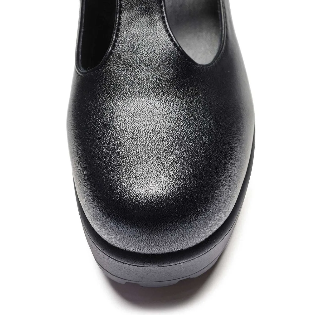Black Chunky Platform Mary Jane Shoes<KOI footwear Online