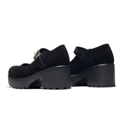 Black Chunky Platform Mary Jane Shoes<KOI footwear Outlet