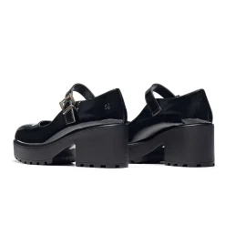 Black Chunky Platform Mary Jane Shoes<KOI footwear Best