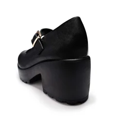 Black Chunky Platform Mary Jane Shoes<KOI footwear Sale