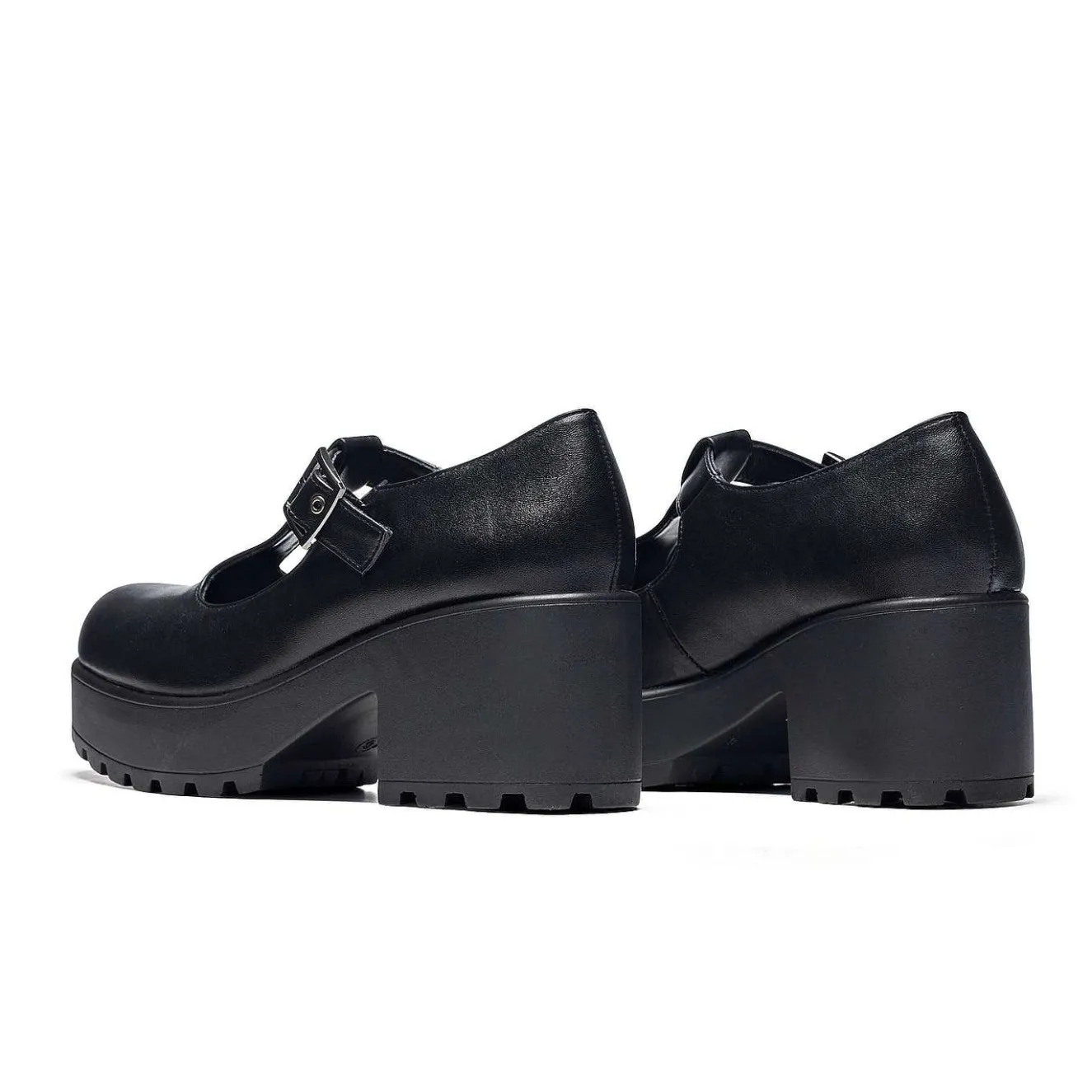 Black Chunky Platform Mary Jane Shoes<KOI footwear Best