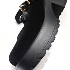 Black Chunky Platform Mary Jane Shoes<KOI footwear Outlet