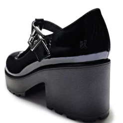 Black Patent Chunky Platform Mary Jane Shoes<KOI footwear Discount
