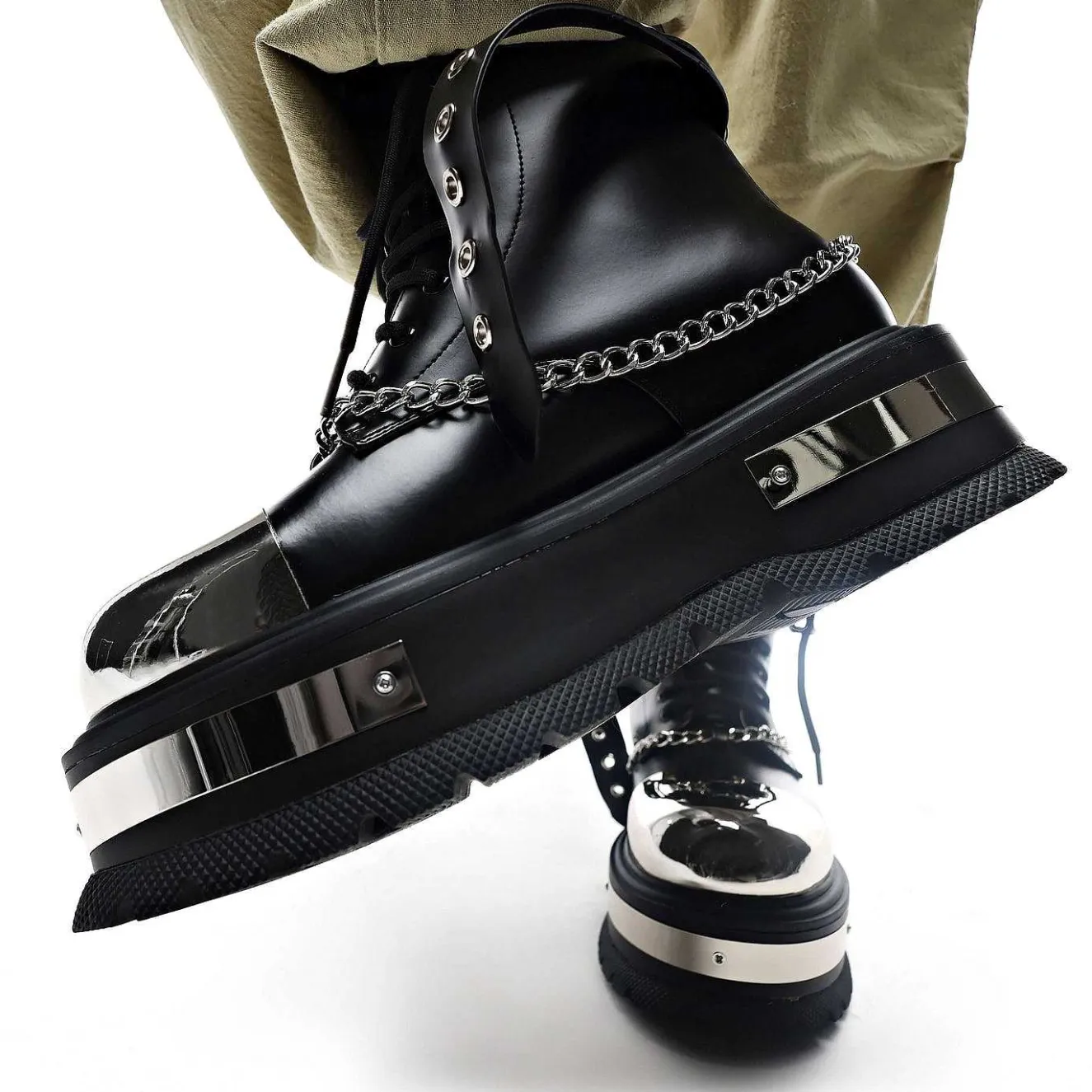 Borin Hardware Platform Boots<KOI footwear Best