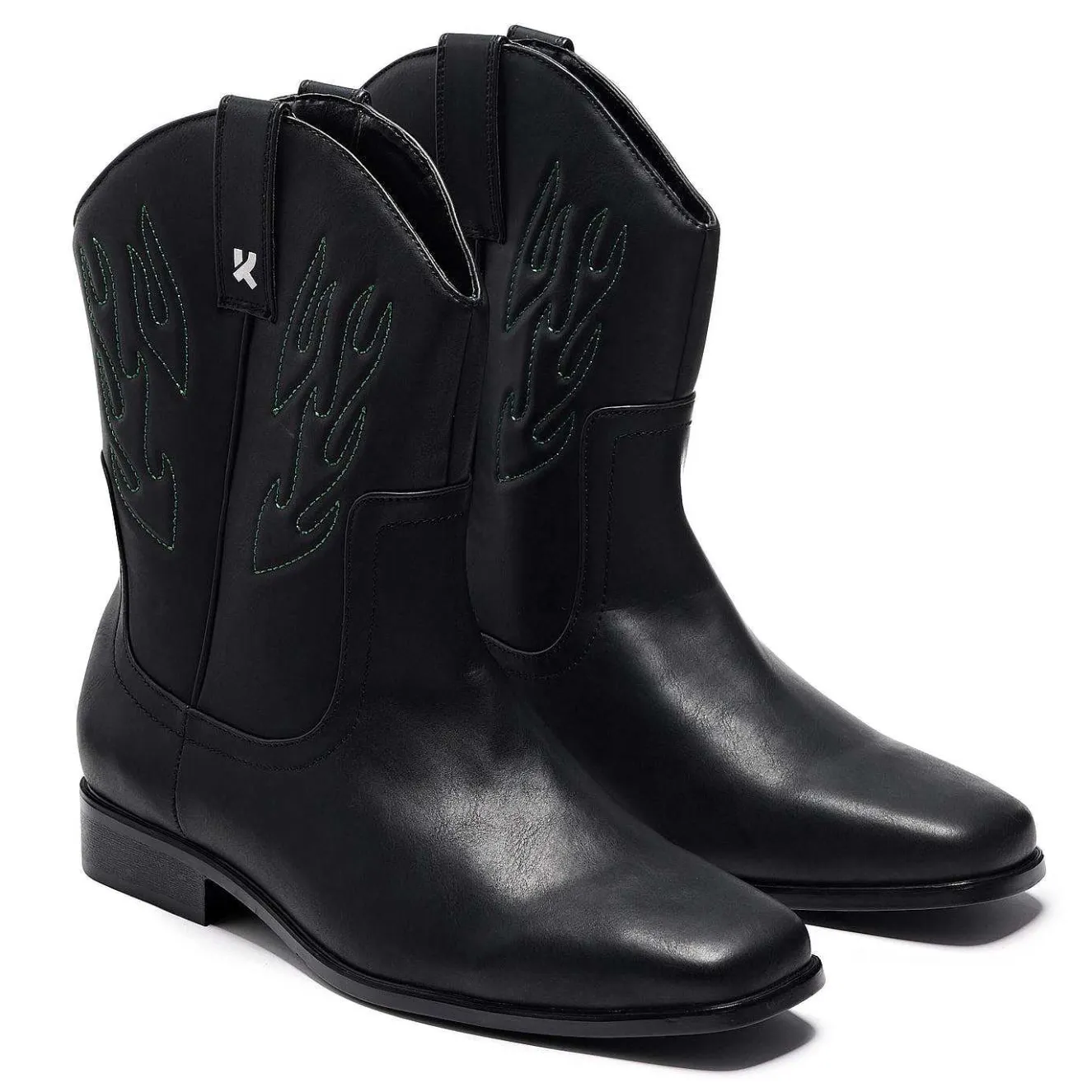 Broken Bronco Men'S Green Flame Cowboy Boots<KOI footwear Discount