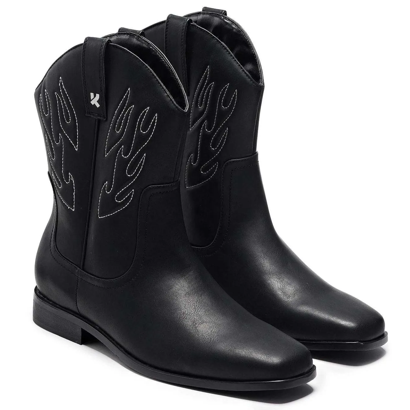 Broken Bronco Men'S Grey Flame Cowboy Boots<KOI footwear New