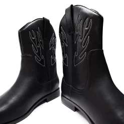 Broken Bronco Men'S Grey Flame Cowboy Boots<KOI footwear New
