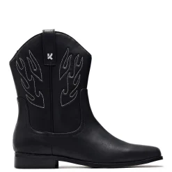 Broken Bronco Men'S Grey Flame Cowboy Boots<KOI footwear Online