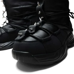Cauldrife Demons Men'S Spiked Snow Boots - Black |<KOI footwear New