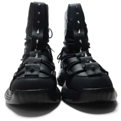 Cauldrife Demons Men'S Spiked Snow Boots - Black |<KOI footwear New