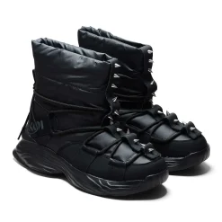 Cauldrife Demons Men'S Spiked Snow Boots - Black |<KOI footwear New