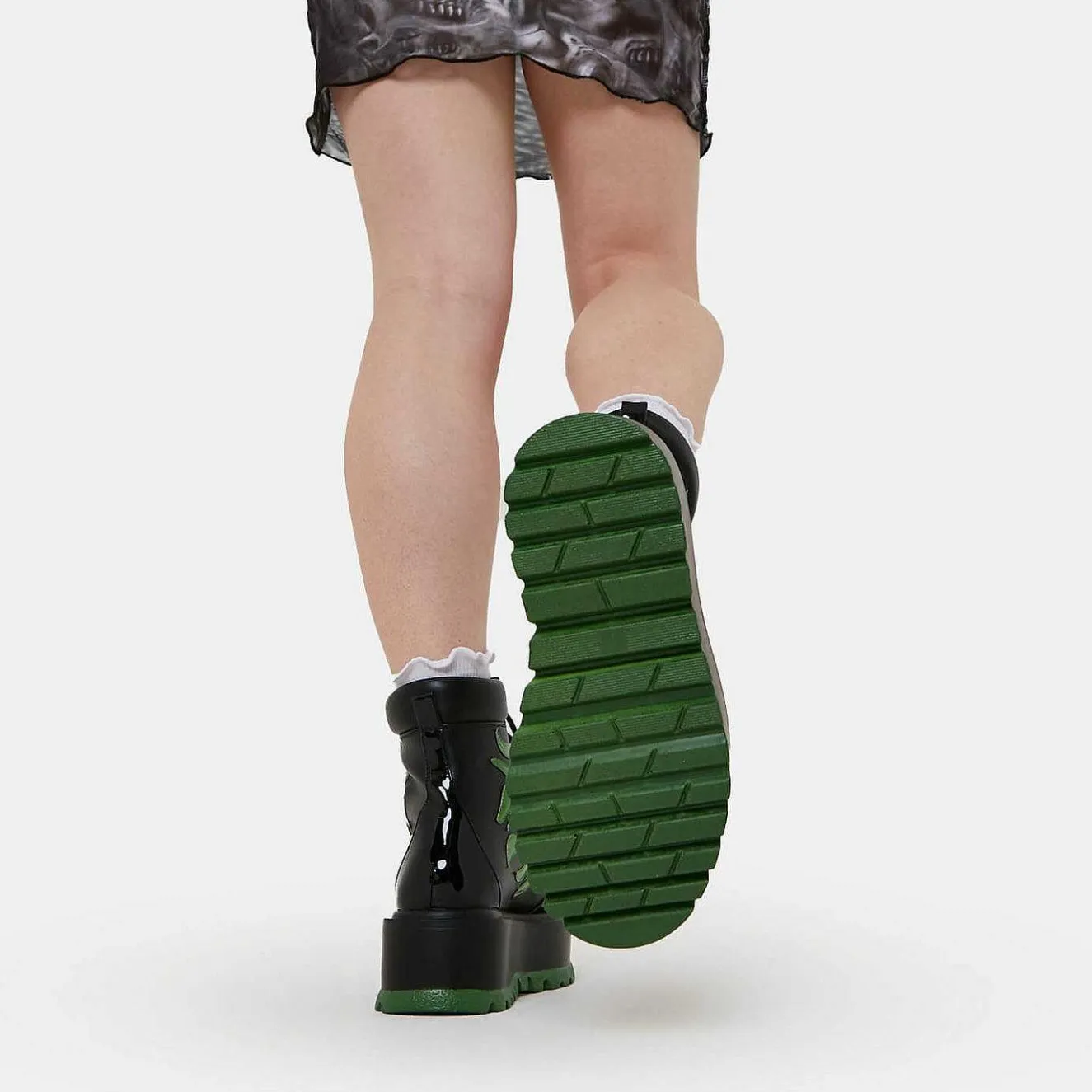 Cha Cha Cha Hologram Flame Boots<KOI footwear Outlet