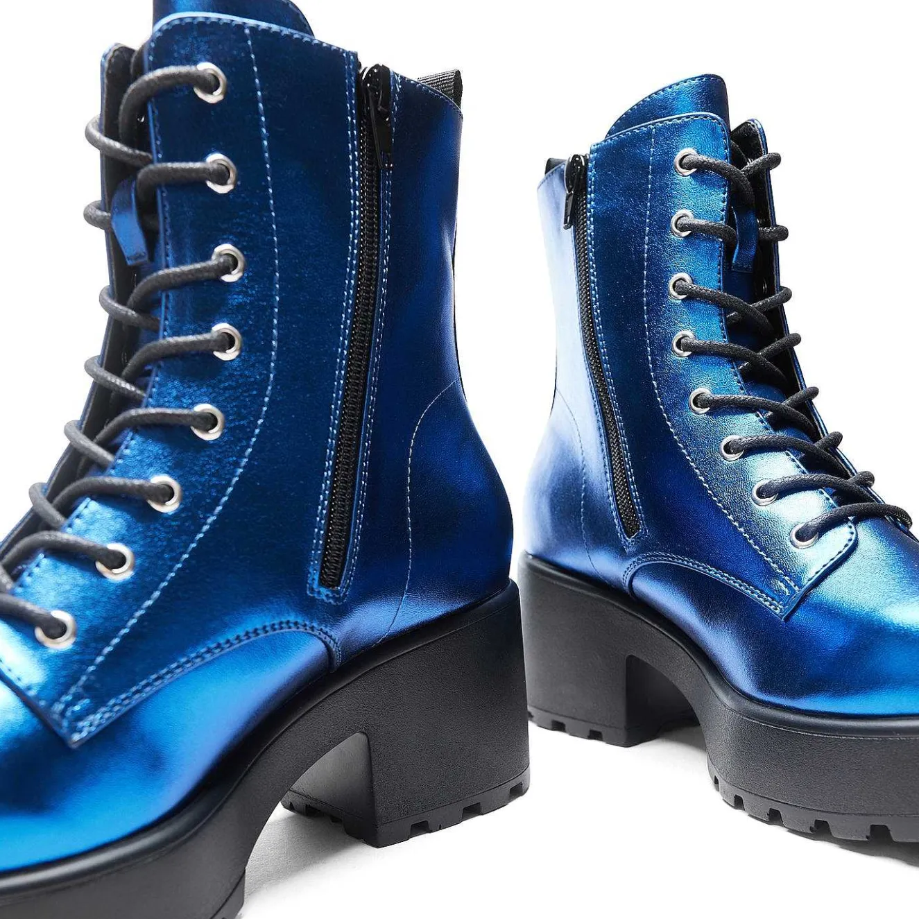 Cobalt Haze Military Platform Boots | Women'S Boots |<KOI footwear New