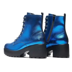 Cobalt Haze Military Platform Boots | Women'S Boots |<KOI footwear Best