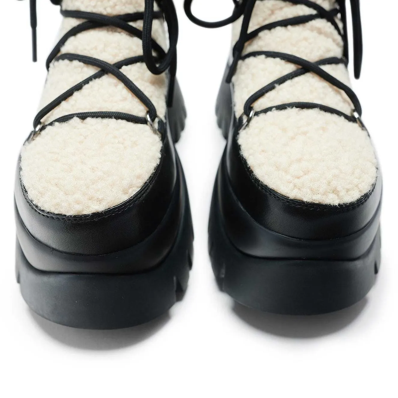 Cream Fluffy Vilun Winter Boots | Snow & Winter Boots |<KOI footwear Best