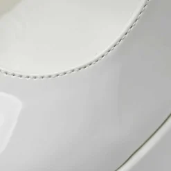 Darkbloom White Patent Platform Heels<KOI footwear Best