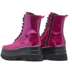 Deathwatch Trident Platform Boots - Candy Pink<KOI footwear Clearance