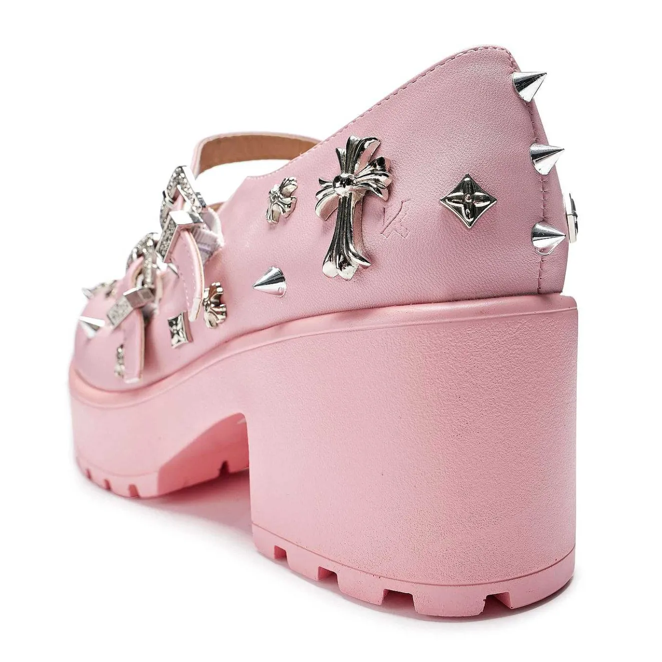 Devil Blushes Double Strap Mary Jane Shoes<KOI footwear Sale