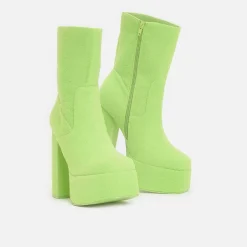 Dipsy Fluffy Platform Boots - Teletubbies X Koi<KOI footwear Clearance