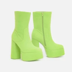Dipsy Fluffy Platform Boots - Teletubbies X Koi<KOI footwear Clearance