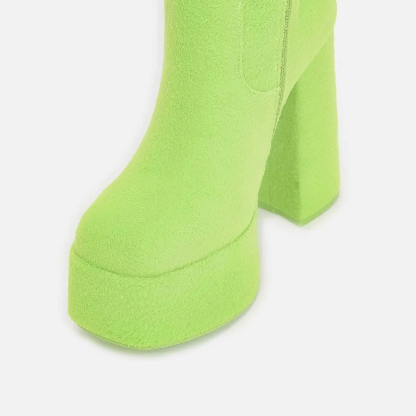 Dipsy Fluffy Platform Boots - Teletubbies X Koi<KOI footwear Clearance