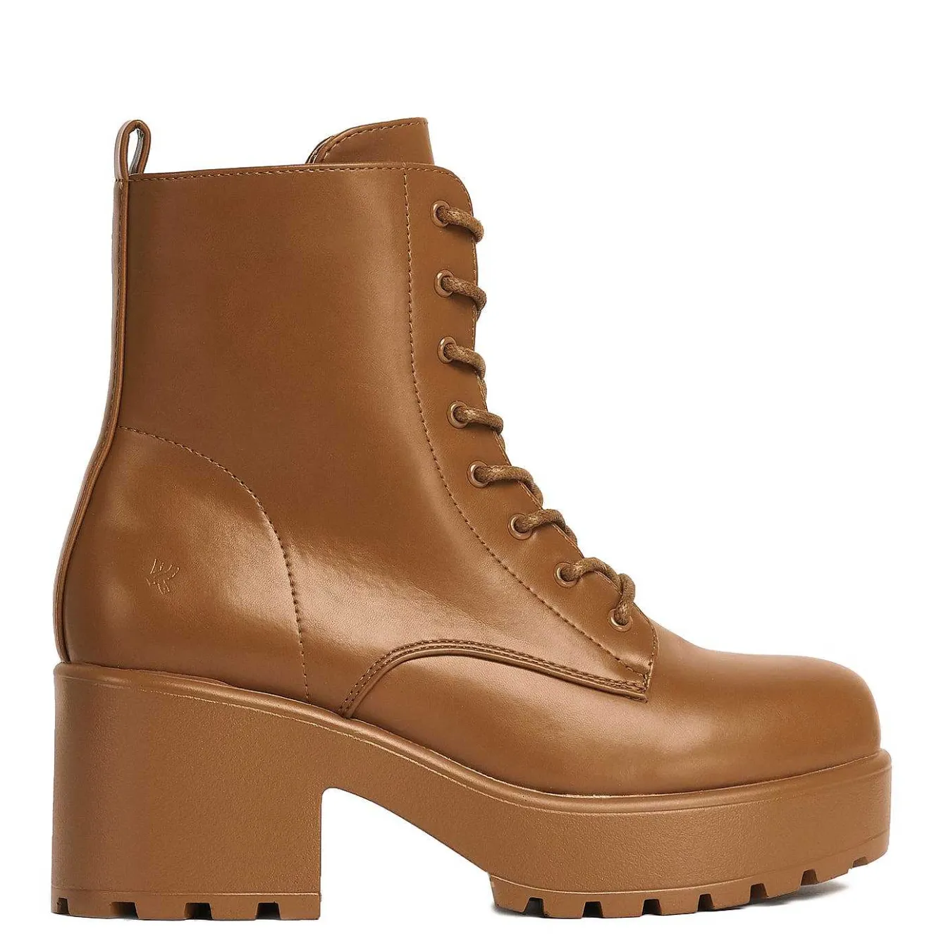 Gin Burnt Orange Platform Military Boots<KOI footwear Discount