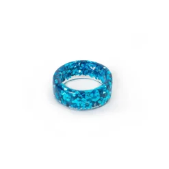 Glitterball Blue Ring<KOI footwear