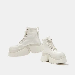 Gooey White Platform Boots<KOI footwear Best