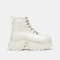 Gooey White Platform Boots<KOI footwear Best