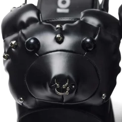 Grim Hardcore Chunky Sandals - Black<KOI footwear Clearance