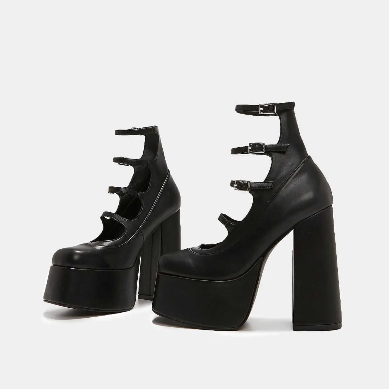 Gurren Strappy Platform Heels<KOI footwear Sale