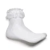 Heiress White Lace Ruffle Socks<KOI footwear Best