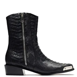 Higher Outlaws Men'S Coal Snake Cowboy Boots<KOI footwear Online