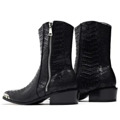 Higher Outlaws Men'S Coal Snake Cowboy Boots<KOI footwear Best