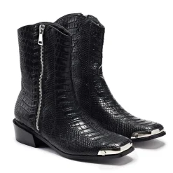 Higher Outlaws Men'S Coal Snake Cowboy Boots<KOI footwear Best