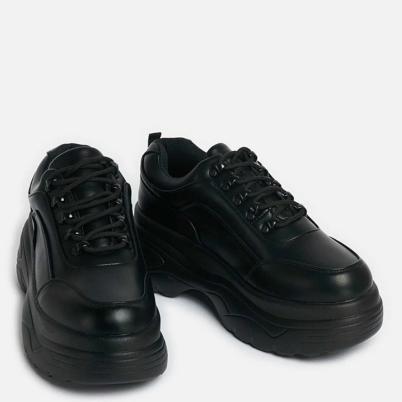 Jennie Striker Black Chunky Bubble Trainers<KOI footwear Clearance