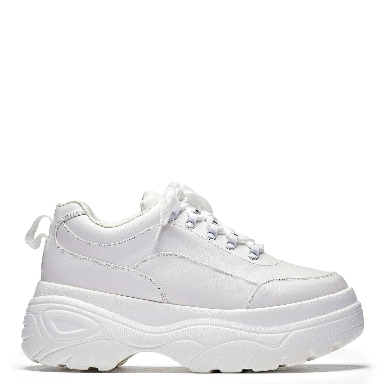 Jennie Striker White Chunky Bubble Trainers<KOI footwear