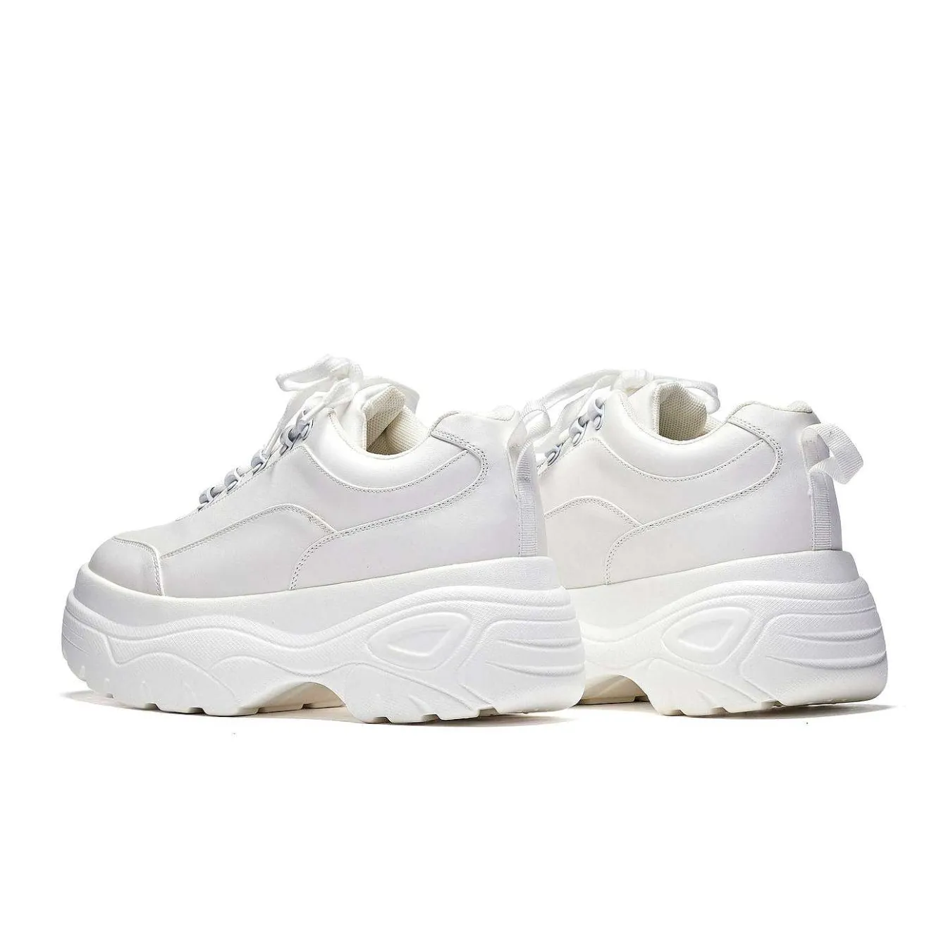 Jennie Striker White Chunky Bubble Trainers<KOI footwear