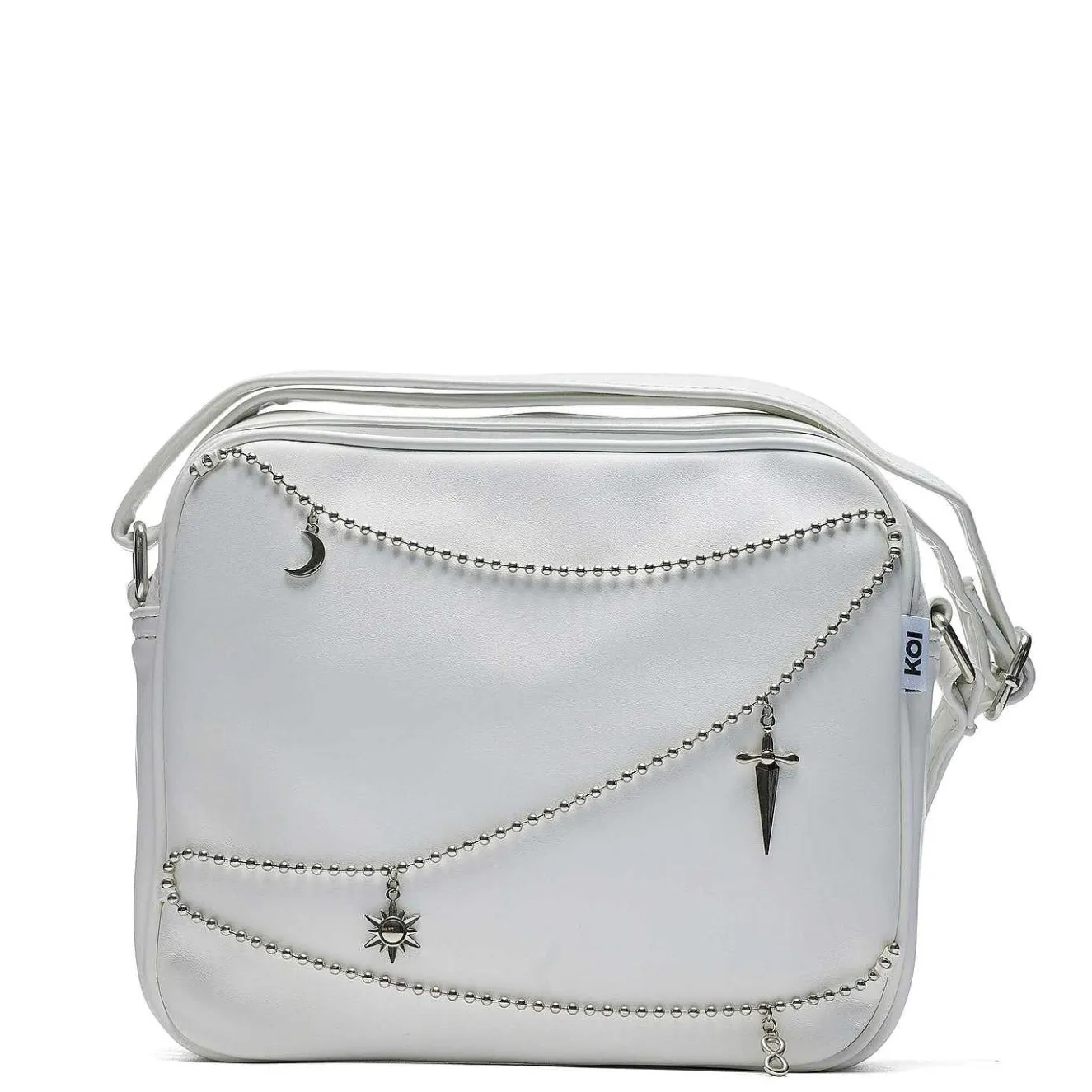 Jinx Mystic Charm White Shoulder Bag<KOI footwear Sale