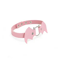 Kawaii Baby Pink Bat Choker<KOI footwear Sale