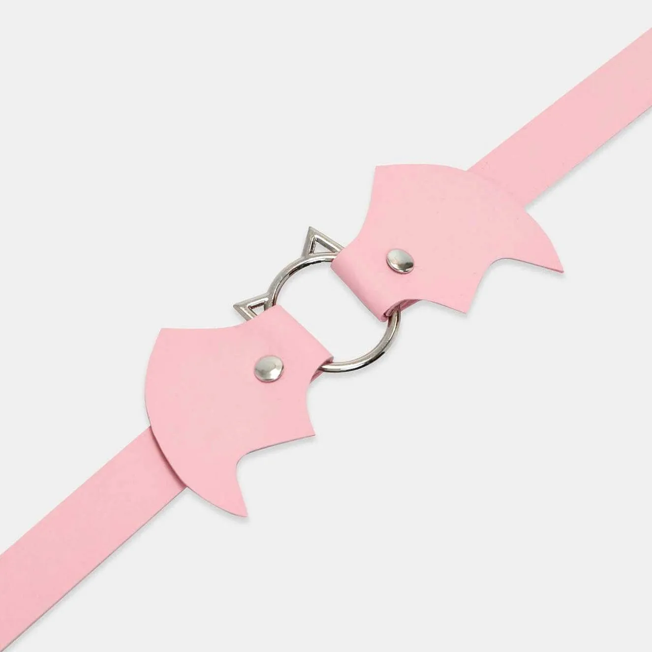 Kawaii Baby Pink Bat Choker<KOI footwear Sale