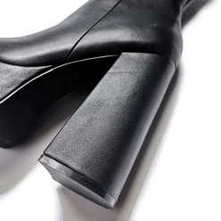Lexus Black Platform Heeled Boots<KOI footwear New