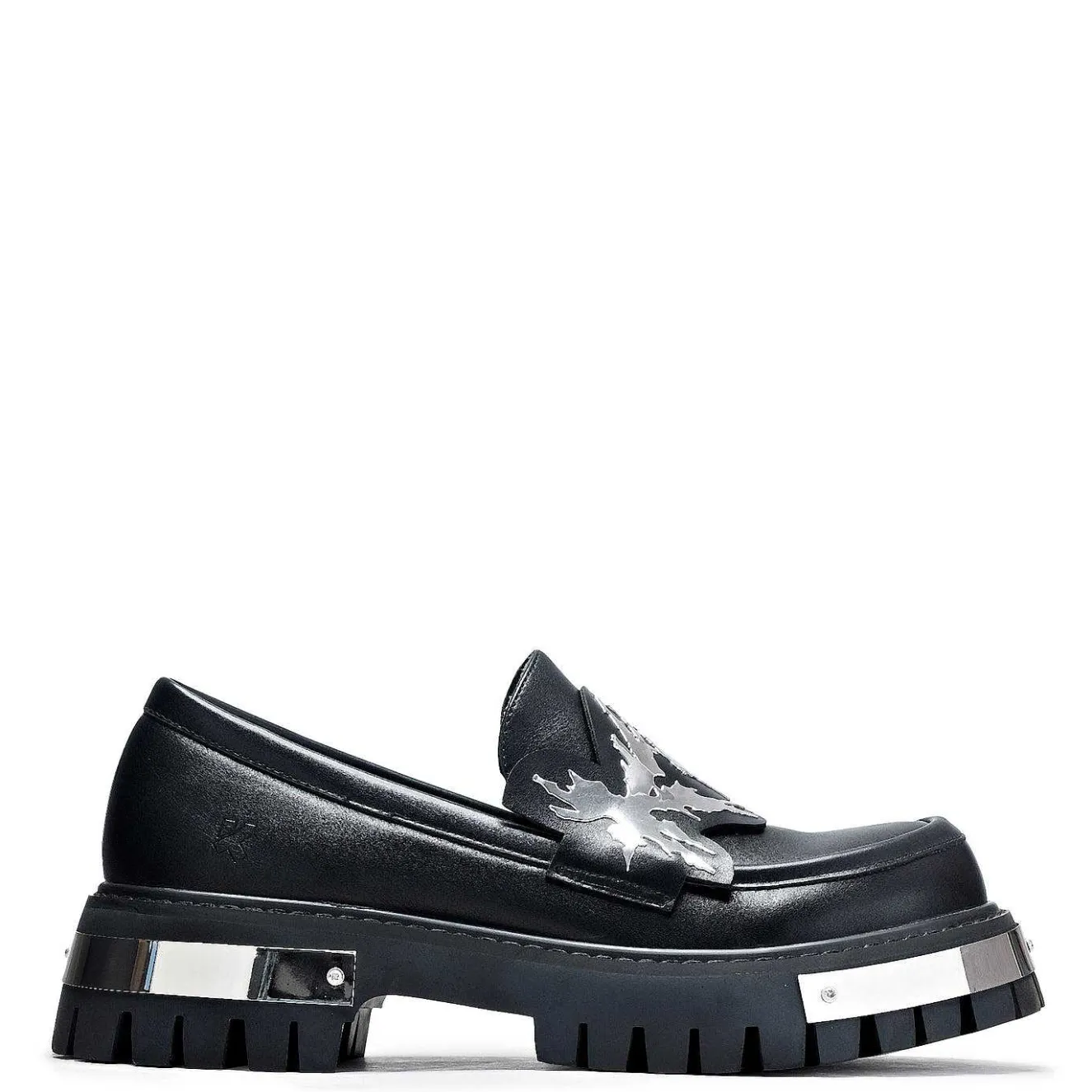 My Men'S Metal Loafers - Black |<KOI footwear Discount
