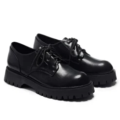 Pinemoon Men'S Black Lace Up Shoes<KOI footwear Hot